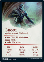 Ghoul Art Card [Dungeons & Dragons: Adventures in the Forgotten Realms Art Series] | Gear Gaming Fayetteville