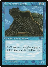 Giant Tortoise (French) - "Tortue marine geante" [Renaissance] | Gear Gaming Fayetteville