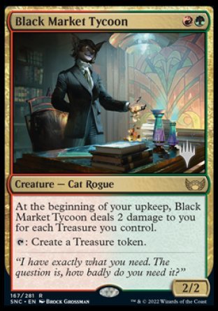 Black Market Tycoon (Promo Pack) [Streets of New Capenna Promos] | Gear Gaming Fayetteville