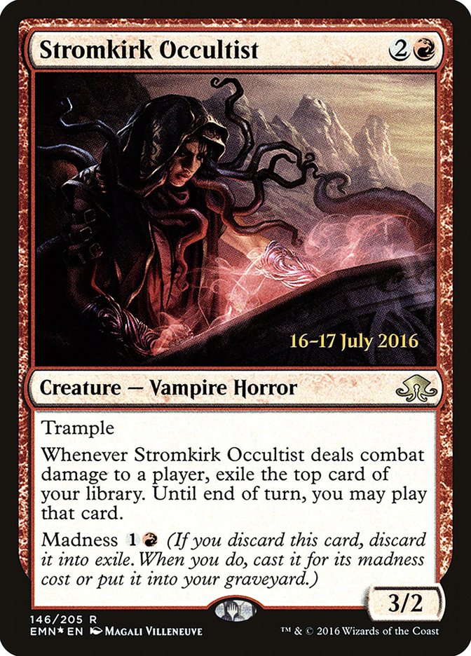 Stromkirk Occultist [Eldritch Moon Prerelease Promos] | Gear Gaming Fayetteville