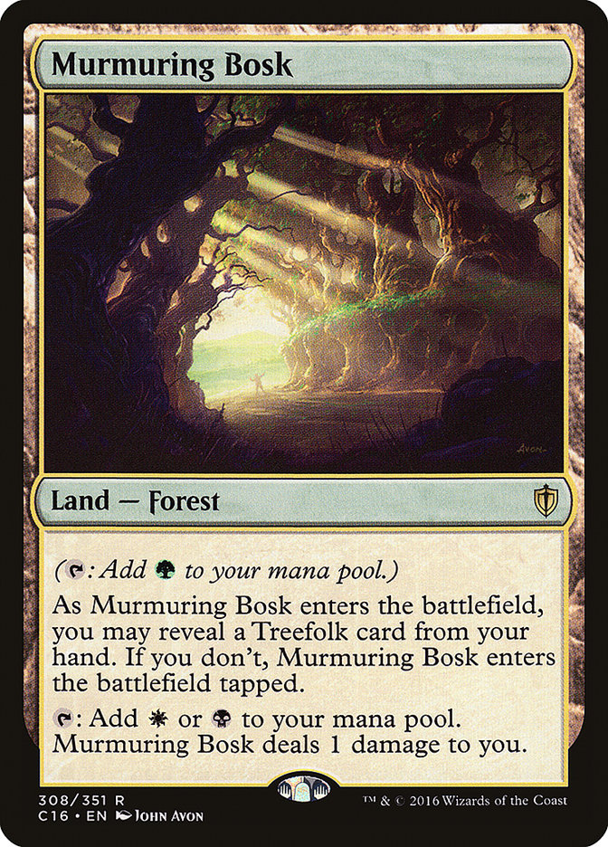 Murmuring Bosk [Commander 2016] | Gear Gaming Fayetteville