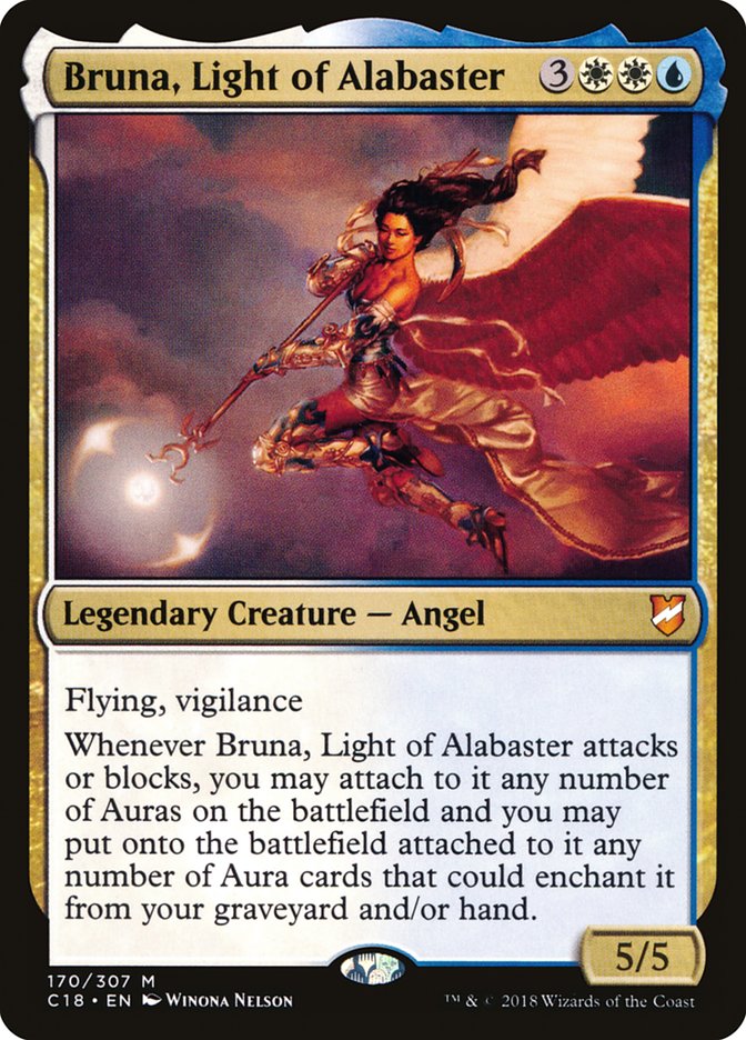 Bruna, Light of Alabaster [Commander 2018] | Gear Gaming Fayetteville