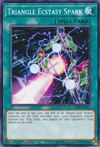 Triangle Ecstasy Spark [Legendary Duelists: Sisters of the Rose] [LED4-EN011] | Gear Gaming Fayetteville