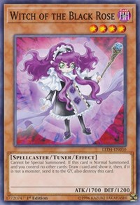 Witch of the Black Rose [Legendary Duelists: Sisters of the Rose] [LED4-EN030] | Gear Gaming Fayetteville