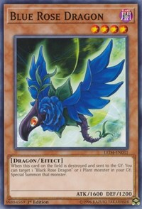 Blue Rose Dragon [Legendary Duelists: Sisters of the Rose] [LED4-EN031] | Gear Gaming Fayetteville