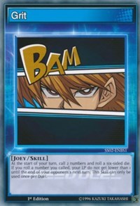 Grit [Speed Duel Decks: Duelists of Tomorrow] [SS02-ENBS1] | Gear Gaming Fayetteville