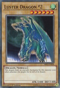 Luster Dragon #2 [Speed Duel Decks: Duelists of Tomorrow] [SS02-ENA04] | Gear Gaming Fayetteville