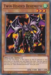 Twin-Headed Behemoth [Speed Duel Decks: Duelists of Tomorrow] [SS02-ENA06] | Gear Gaming Fayetteville