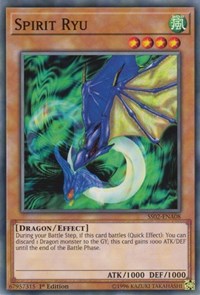 Spirit Ryu [Speed Duel Decks: Duelists of Tomorrow] [SS02-ENA08] | Gear Gaming Fayetteville