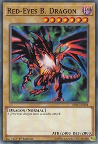 Red-Eyes B. Dragon [Speed Duel Decks: Duelists of Tomorrow] [SS02-ENB01] | Gear Gaming Fayetteville