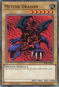 Meteor Dragon [Speed Duel Decks: Duelists of Tomorrow] [SS02-ENB02] | Gear Gaming Fayetteville