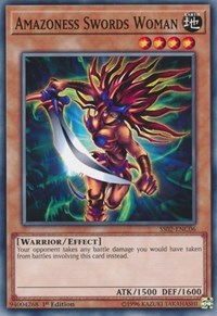 Amazoness Swords Woman [Speed Duel Decks: Duelists of Tomorrow] [SS02-ENC06] | Gear Gaming Fayetteville