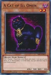 A Cat of Ill Omen [Speed Duel Decks: Destiny Masters] [SS01-ENB11] | Gear Gaming Fayetteville