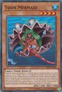 Toon Mermaid [Speed Duel Decks: Destiny Masters] [SS01-ENC06] | Gear Gaming Fayetteville