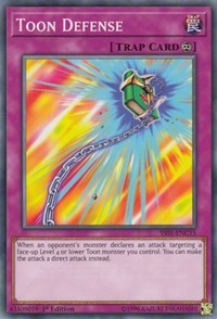 Toon Defense [Speed Duel Decks: Destiny Masters] [SS01-ENC15] | Gear Gaming Fayetteville