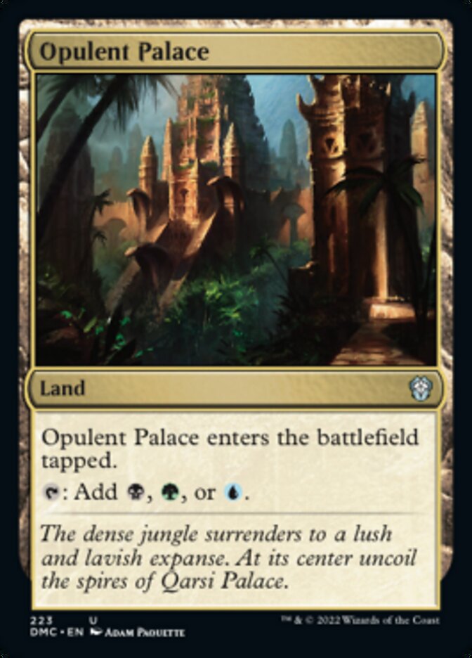 Opulent Palace [Dominaria United Commander] | Gear Gaming Fayetteville