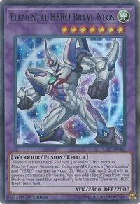 Elemental HERO Brave Neos [Savage Strike] [SAST-EN035] | Gear Gaming Fayetteville