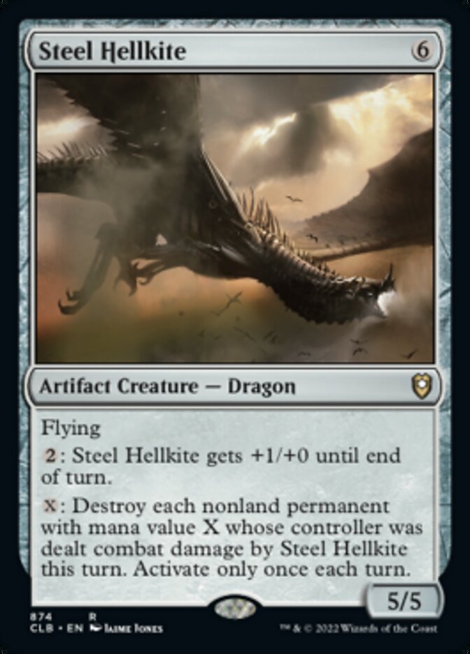 Steel Hellkite [Commander Legends: Battle for Baldur's Gate] | Gear Gaming Fayetteville