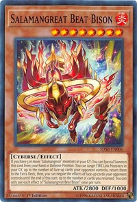 Salamangreat Beat Bison [Structure Deck: Soulburner] [SDSB-EN006] | Gear Gaming Fayetteville