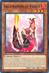 Salamangreat Foxer [Structure Deck: Soulburner] [SDSB-EN013] | Gear Gaming Fayetteville