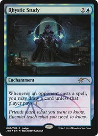 Rhystic Study [Judge Promos] | Gear Gaming Fayetteville