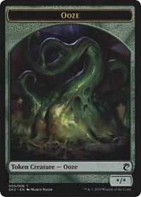 Ooze // Frog Lizard Token [Ravnica Allegiance: Guild Kits] | Gear Gaming Fayetteville