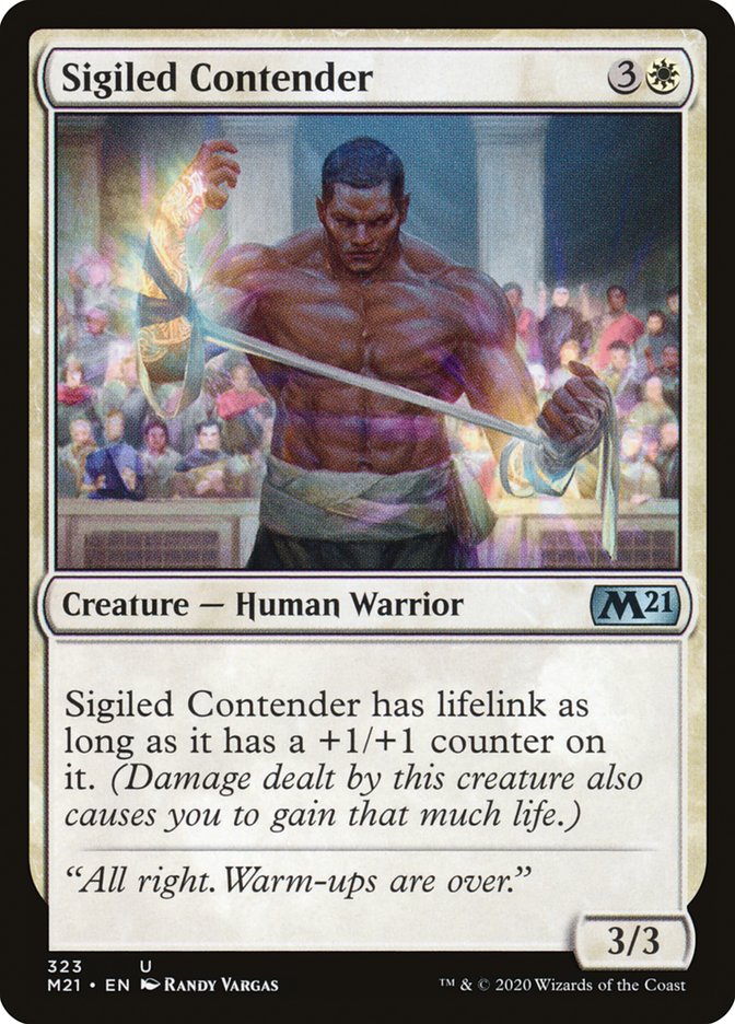 Sigiled Contender [Core Set 2021] | Gear Gaming Fayetteville