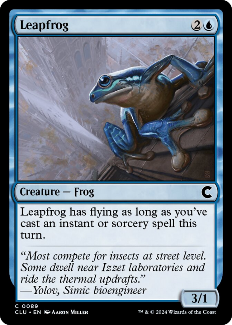 Leapfrog [Ravnica: Clue Edition] | Gear Gaming Fayetteville