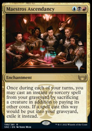 Maestros Ascendancy (Promo Pack) [Streets of New Capenna Promos] | Gear Gaming Fayetteville