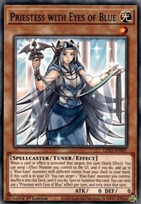 Priestess with Eyes of Blue [LDS2-EN007] Common | Gear Gaming Fayetteville