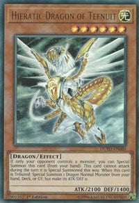 Hieratic Dragon of Tefnuit [Duel Power] [DUPO-EN080] | Gear Gaming Fayetteville