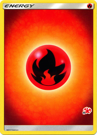 Fire Energy (Charizard Stamp #29) [Battle Academy 2020] | Gear Gaming Fayetteville