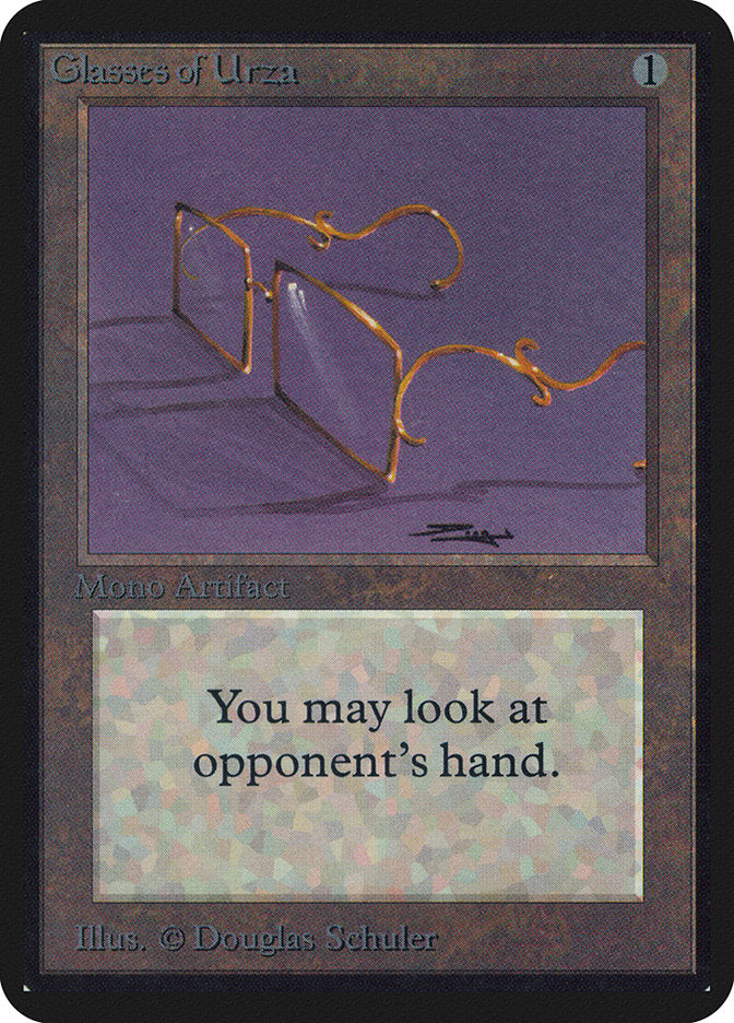 Glasses of Urza [Alpha Edition] | Gear Gaming Fayetteville