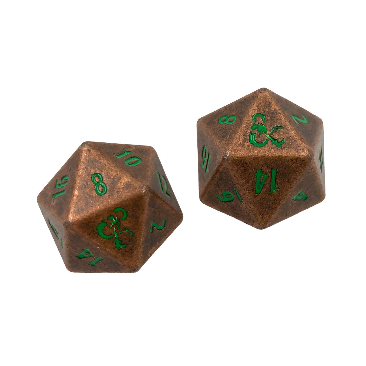 Heavy Metal Dungeons and Dragons D20 Dice: Feywild (2) | Gear Gaming Fayetteville