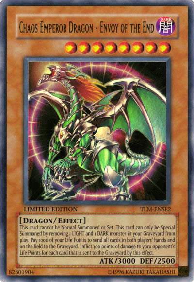 Chaos Emperor Dragon - Envoy of the End [TLM-ENSE2] Ultra Rare | Gear Gaming Fayetteville