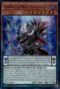 Endymion, the Mighty Master of Magic [Structure Deck: Order of the Spellcasters] [SR08-EN001] | Gear Gaming Fayetteville