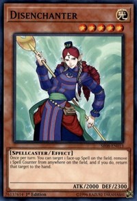 Disenchanter [Structure Deck: Order of the Spellcasters] [SR08-EN013] | Gear Gaming Fayetteville