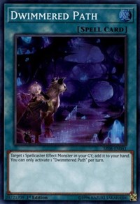 Dwimmered Path [Structure Deck: Order of the Spellcasters] [SR08-EN041] | Gear Gaming Fayetteville