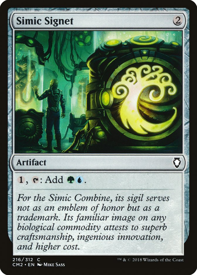 Simic Signet (216/312) [Commander Anthology Volume II] | Gear Gaming Fayetteville