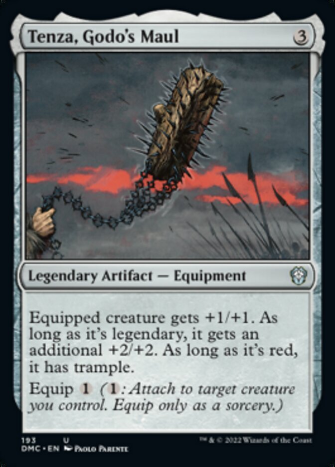 Tenza, Godo's Maul [Dominaria United Commander] | Gear Gaming Fayetteville