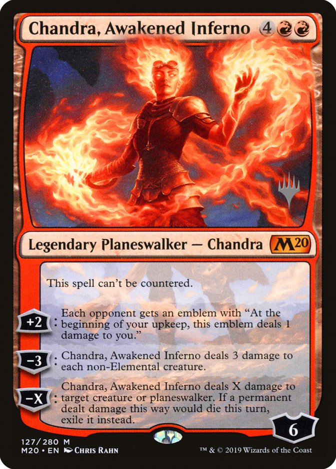 Chandra, Awakened Inferno (Promo Pack) [Core Set 2020 Promos] | Gear Gaming Fayetteville