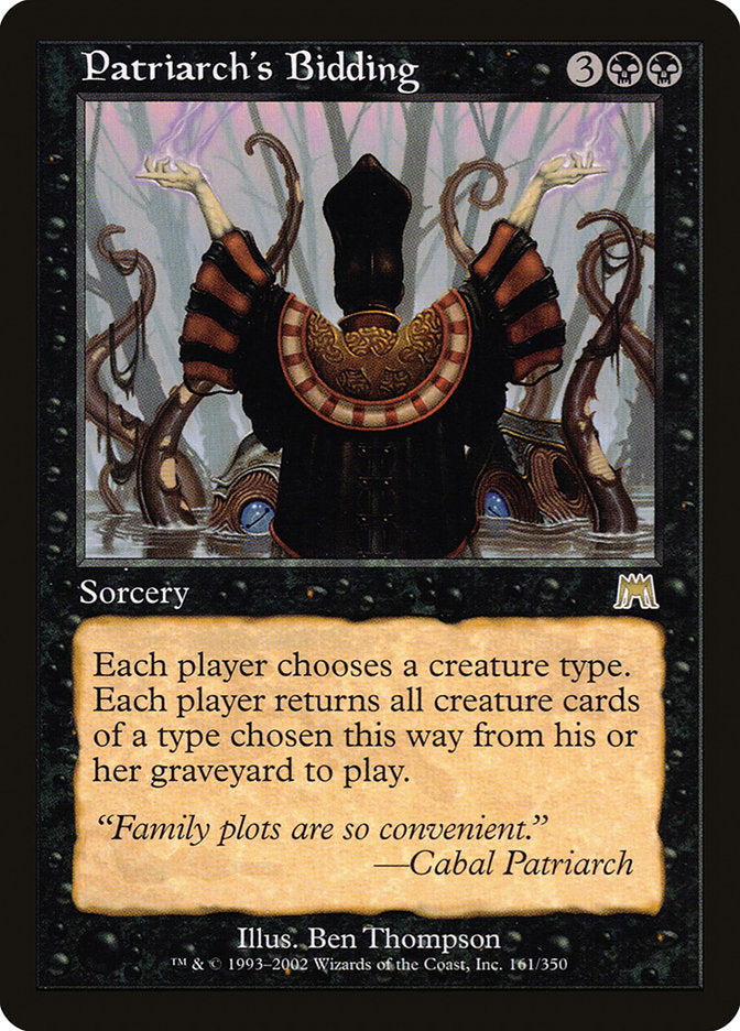 Patriarch's Bidding [Onslaught] | Gear Gaming Fayetteville