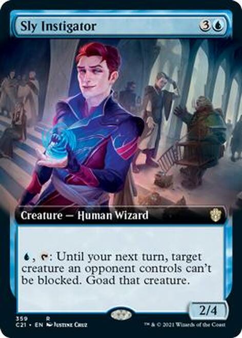 Sly Instigator (Extended Art) [Commander 2021] | Gear Gaming Fayetteville