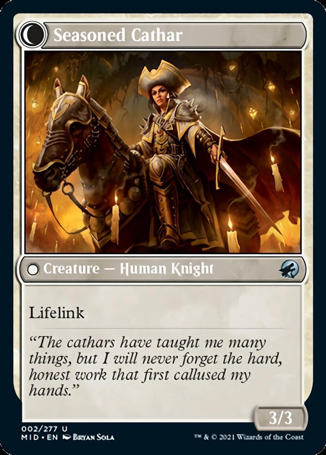 Ambitious Farmhand // Seasoned Cathar [Innistrad: Midnight Hunt] | Gear Gaming Fayetteville