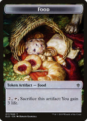 Goat // Food (17) Double-Sided Token [Throne of Eldraine Tokens] | Gear Gaming Fayetteville