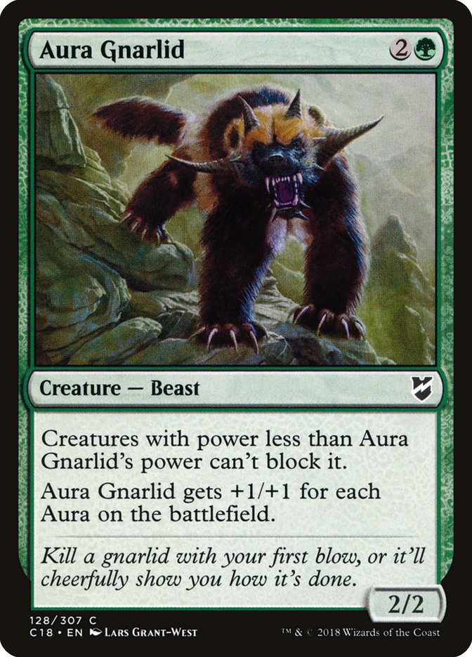 Aura Gnarlid [Commander 2018] | Gear Gaming Fayetteville