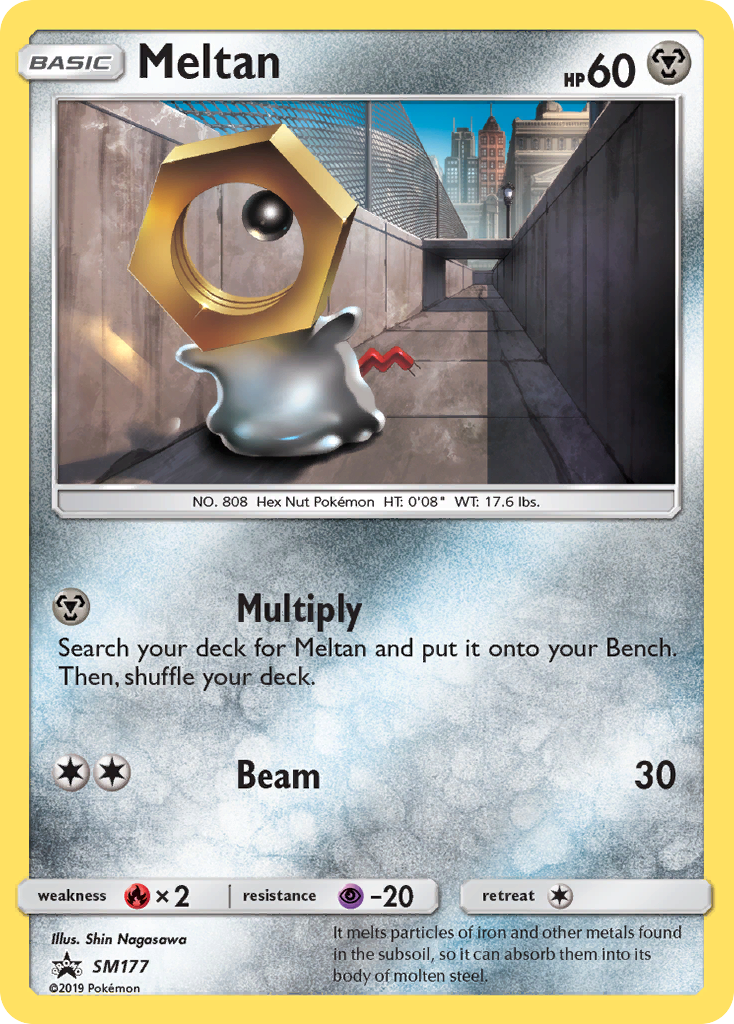 Meltan (SM177) [Sun & Moon: Black Star Promos] | Gear Gaming Fayetteville