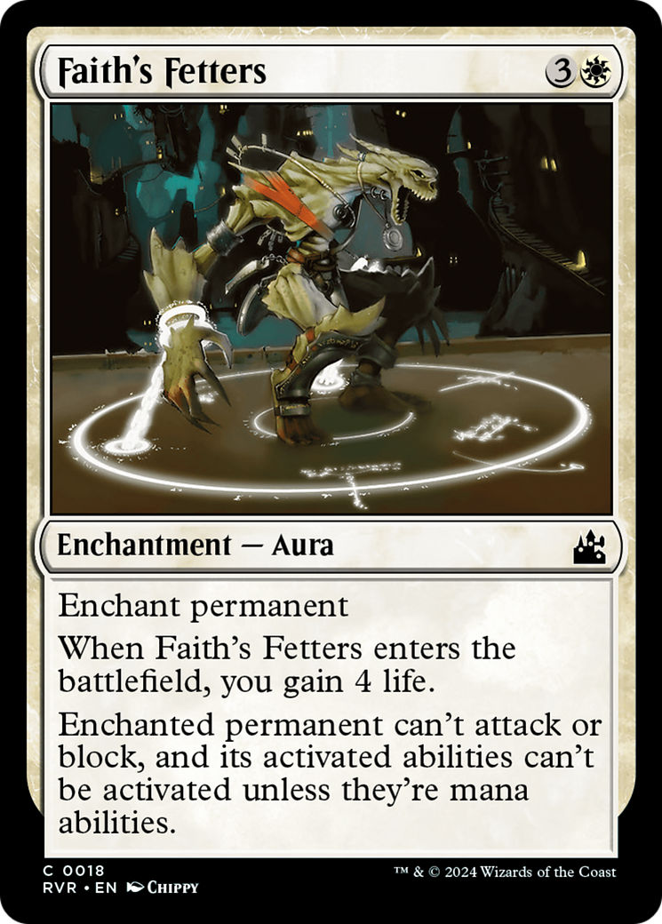 Faith's Fetters [Ravnica Remastered] | Gear Gaming Fayetteville