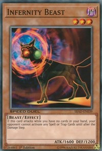Infernity Beast [Speed Duel: Attack from the Deep] [SBAD-EN039] | Gear Gaming Fayetteville