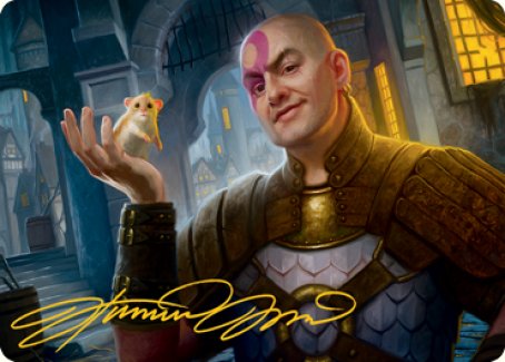 Minsc, Beloved Ranger Art Card (Gold-Stamped Signature) [Dungeons & Dragons: Adventures in the Forgotten Realms Art Series] | Gear Gaming Fayetteville